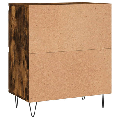 Sideboards 3 pcs Smoked Oak Engineered Wood