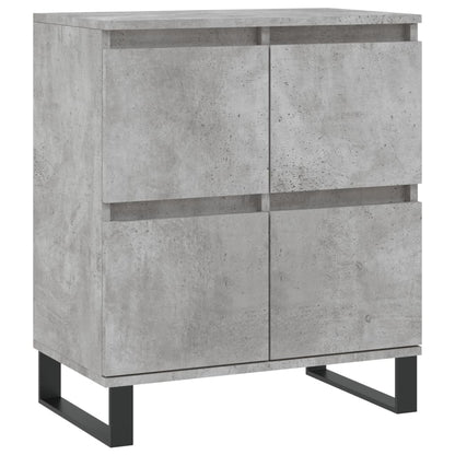 Sideboards 3 pcs Concrete Grey Engineered Wood