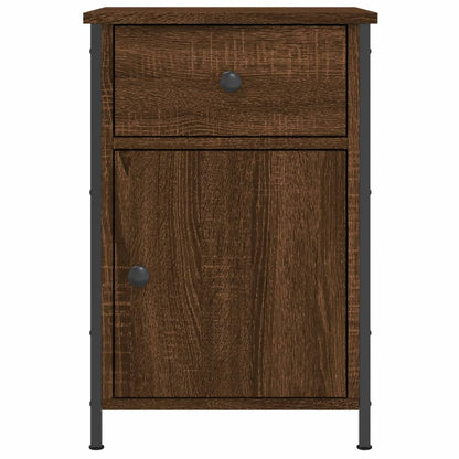 Bedside Cabinets 2 pcs Brown Oak 40x42x60 cm Engineered Wood