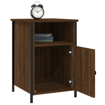 Bedside Cabinets 2 pcs Brown Oak 40x42x60 cm Engineered Wood