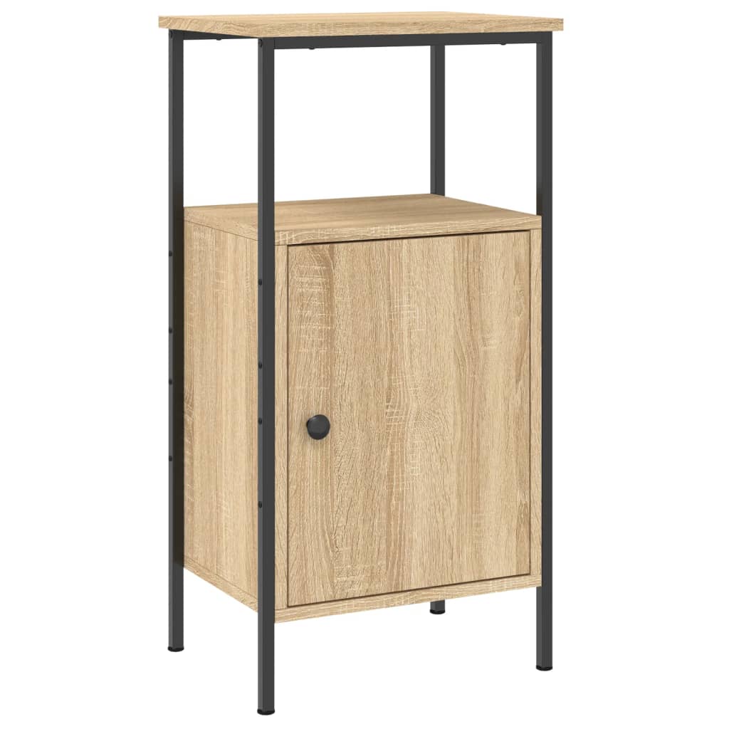 Bedside Cabinet Sonoma Oak 41x31x80 cm Engineered Wood