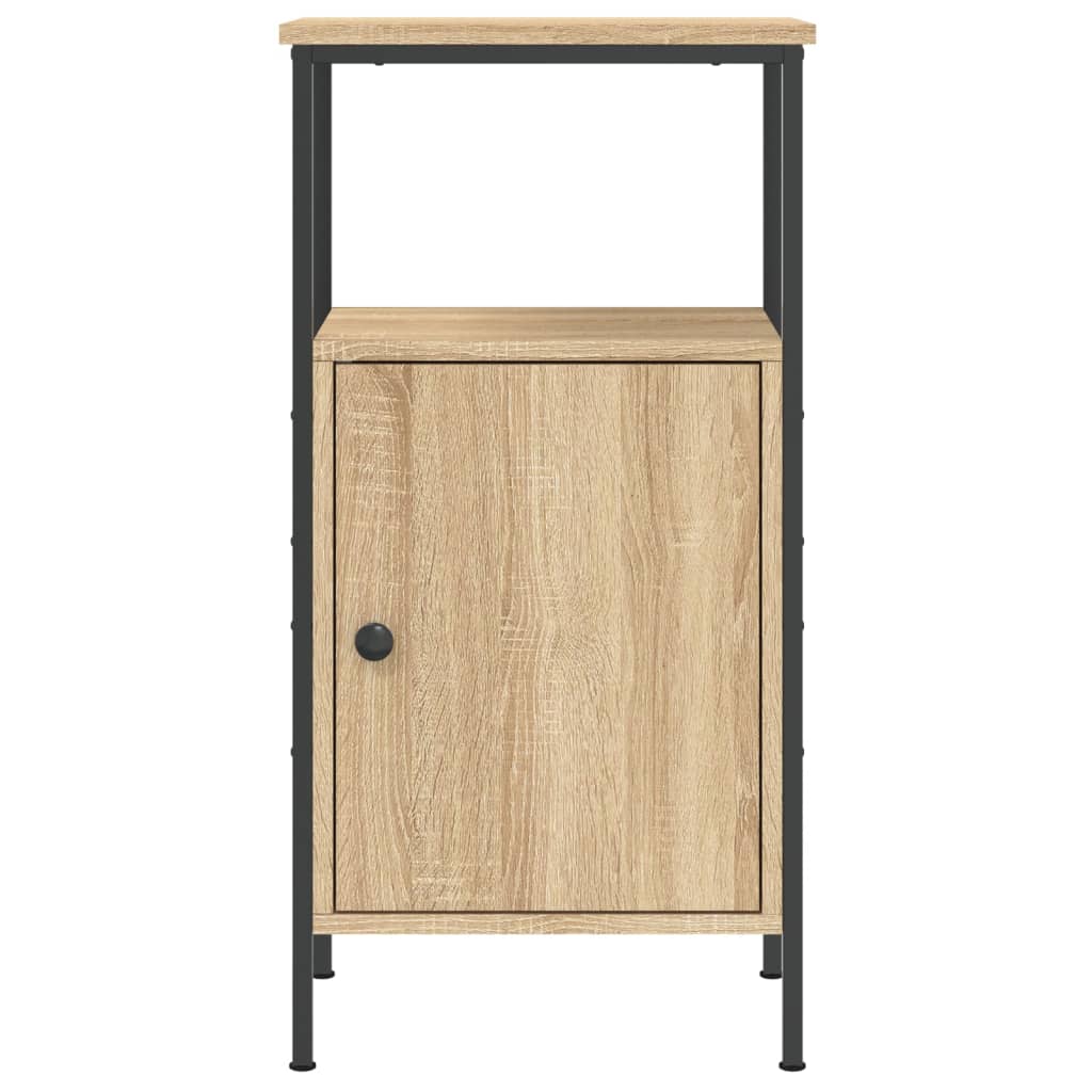 Bedside Cabinet Sonoma Oak 41x31x80 cm Engineered Wood