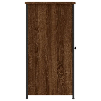 Bedside Cabinets 2 pcs Brown Oak 32x42x80 cm Engineered Wood