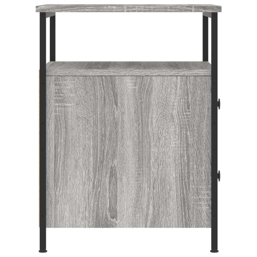 Bedside Cabinet Grey Sonoma 44x45x60 cm Engineered Wood