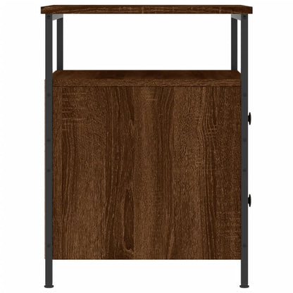 Bedside Cabinets 2 pcs Brown Oak 44x45x60 cm Engineered Wood