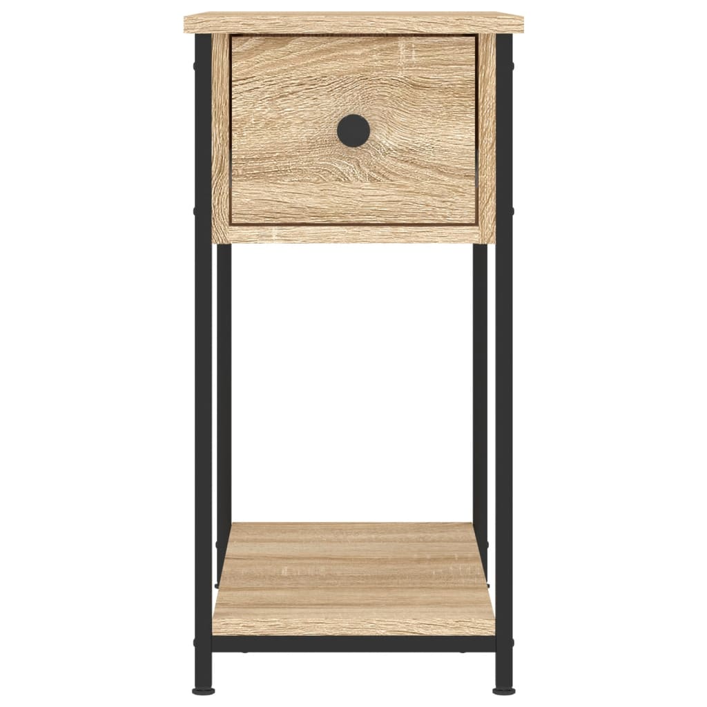 Bedside Cabinets 2 pcs Sonoma Oak 30x60x60 cm Engineered Wood