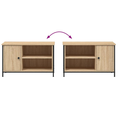 TV Cabinet Sonoma Oak 80x40x50 cm Engineered Wood