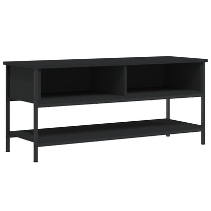 TV Cabinet Black 100x35x45 cm Engineered Wood