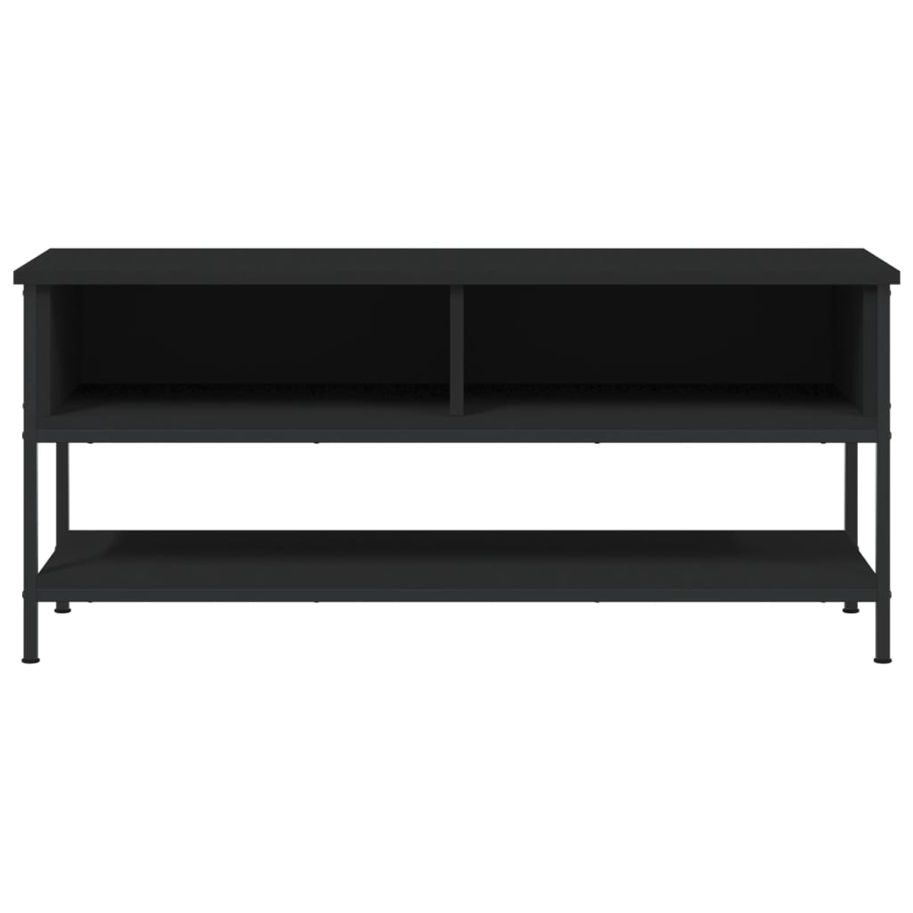 TV Cabinet Black 100x35x45 cm Engineered Wood