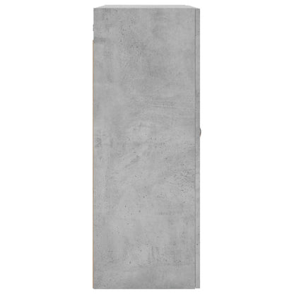 Wall Mounted Cabinet Concrete Grey 69.5x34x90 cm