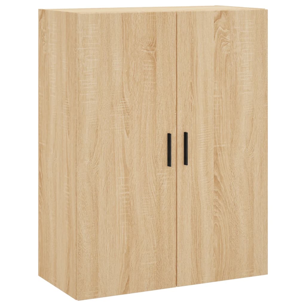 Wall Mounted Cabinet Sonoma Oak 69.5x34x90 cm