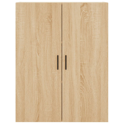 Wall Mounted Cabinet Sonoma Oak 69.5x34x90 cm