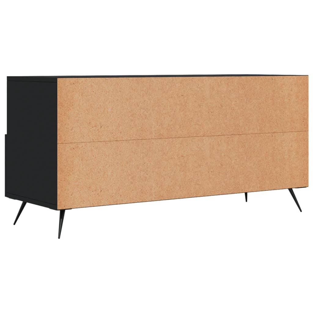 TV Cabinet Black 102x36x50 cm Engineered Wood