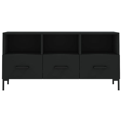 TV Cabinet Black 102x36x50 cm Engineered Wood