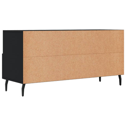 TV Cabinet Black 102x36x50 cm Engineered Wood