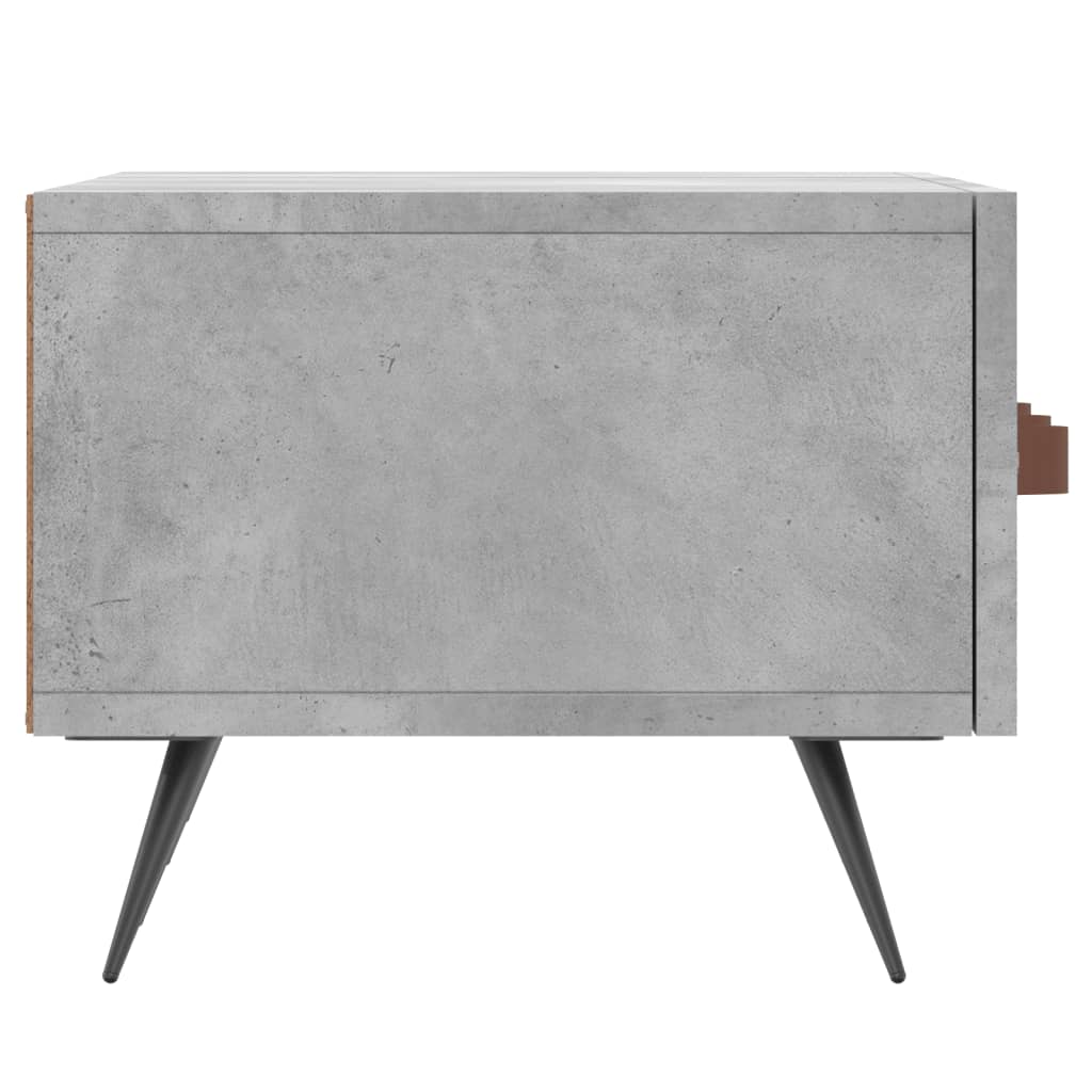 TV Cabinet Concrete Grey 150x36x30 cm Engineered Wood