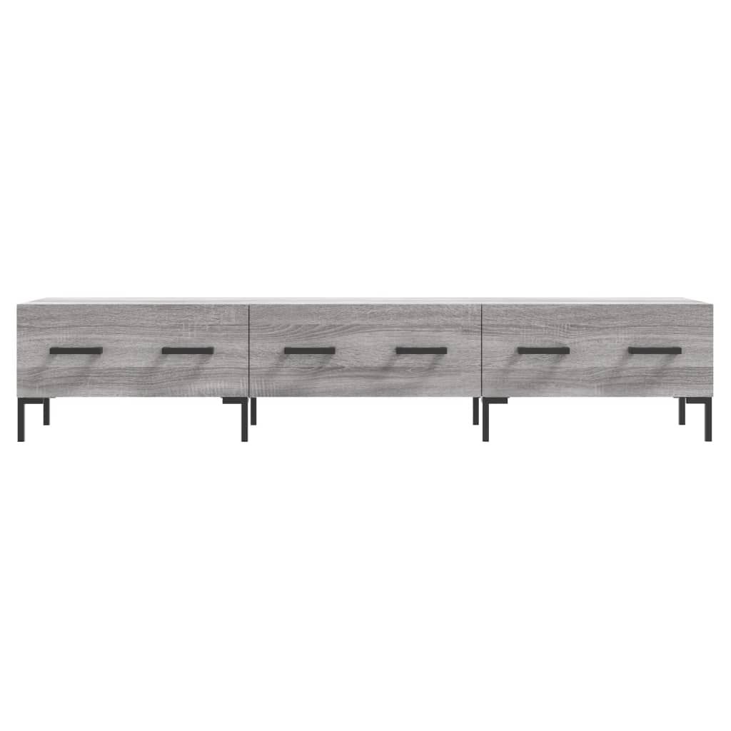 TV Cabinet Grey Sonoma 150x36x30 cm Engineered Wood