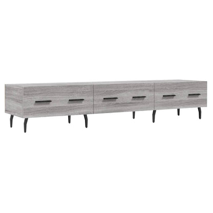 TV Cabinet Grey Sonoma 150x36x30 cm Engineered Wood