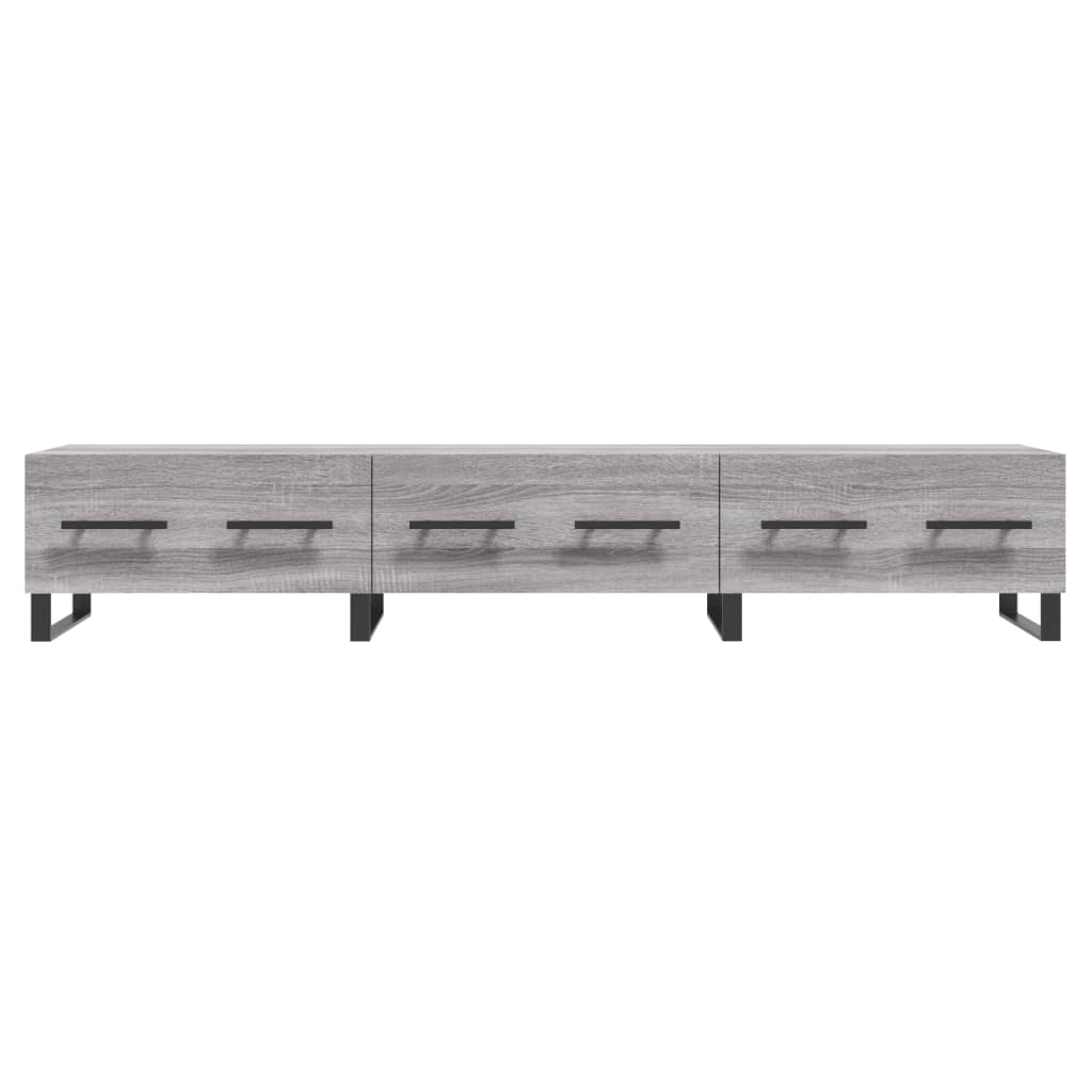 TV Cabinet Grey Sonoma 150x36x30 cm Engineered Wood