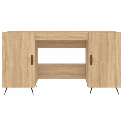 Desk Sonoma Oak 140x50x75 cm Engineered Wood