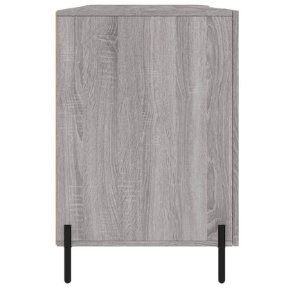 Desk Grey Sonoma 140x50x75 cm Engineered Wood