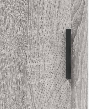 Desk Grey Sonoma 140x50x75 cm Engineered Wood