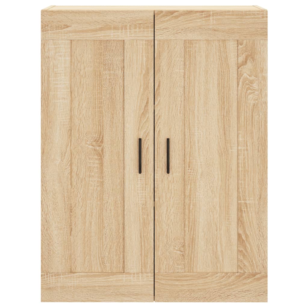 Wall Mounted Cabinet Sonoma Oak 69.5x34x90 cm Engineered Wood