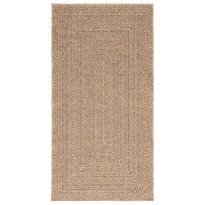 Rug ZIZUR 80x150 cm Jute Look Indoor and Outdoor