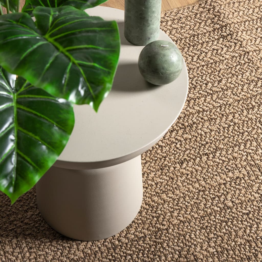 Rug 140x200 cm Jute Look Indoor and Outdoor