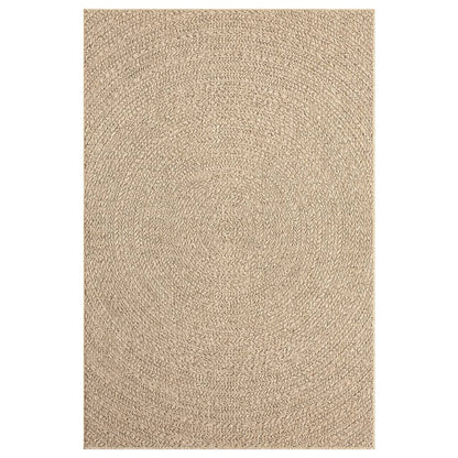 Rug ZIZUR 120x170 cm Jute Look Indoor and Outdoor