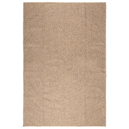 Rug ZIZUR 160x230 cm Jute Look Indoor and Outdoor