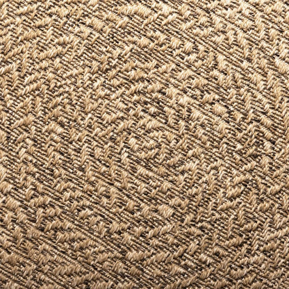 Rug ZIZUR 200x290 cm Jute Look Indoor and Outdoor