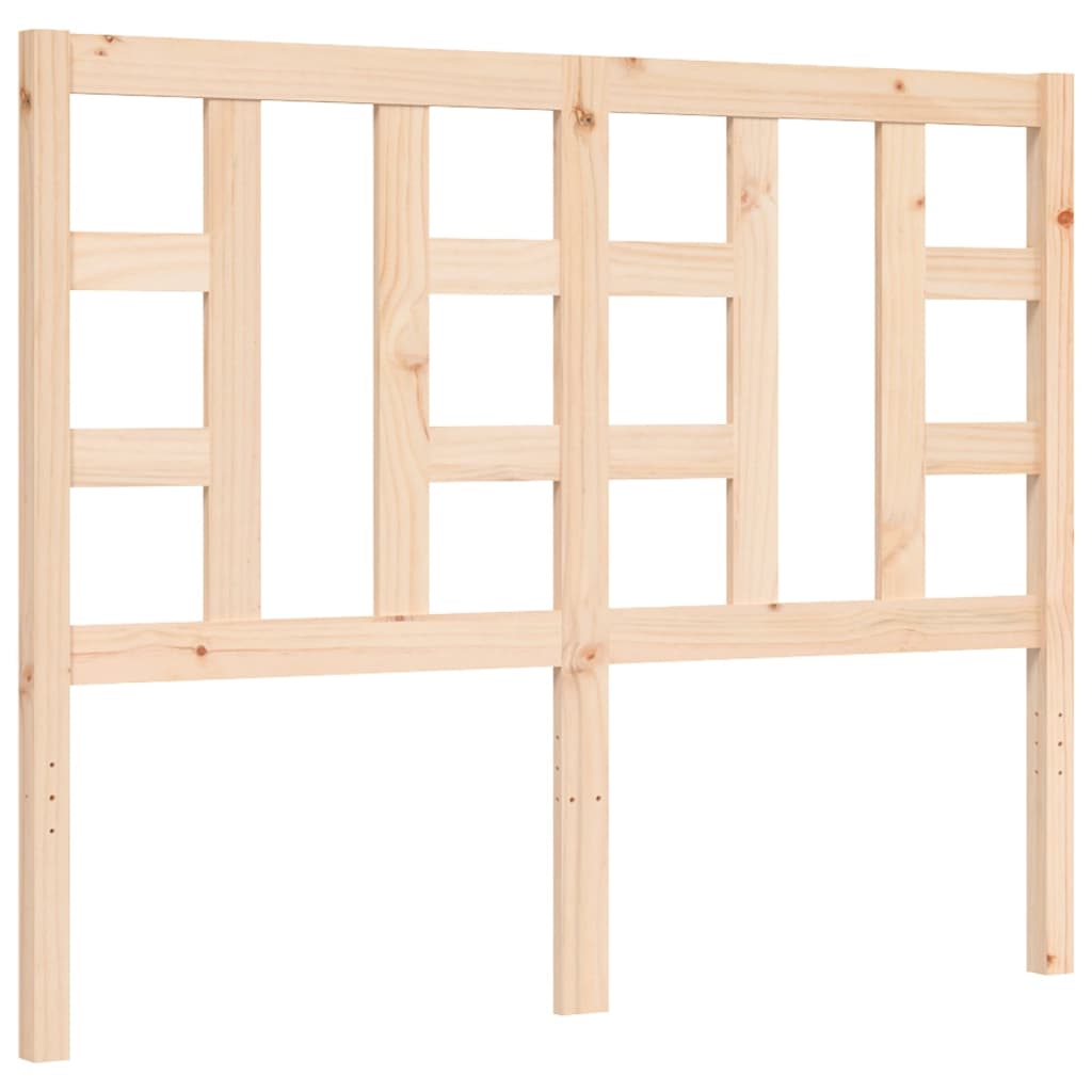 Bed Frame without Mattress 120x200 cm Solid Wood Pine