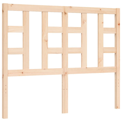 Bed Frame without Mattress 120x200 cm Solid Wood Pine