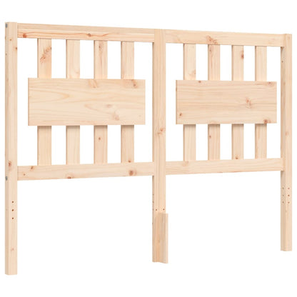 Bed Frame without Mattress 120x200 cm Solid Wood Pine