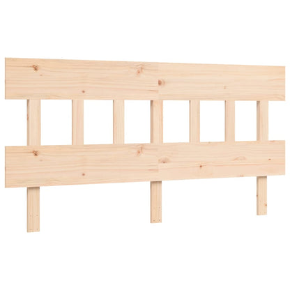 Bed Frame without Mattress 160x200 cm Solid Wood Pine
