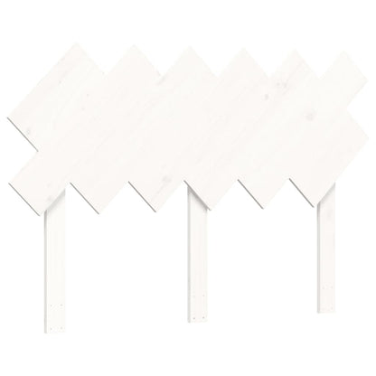 Bed Frame without Mattress White 120x200 cm Solid Wood Pine