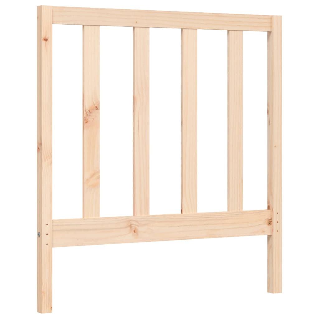 Bed Frame without Mattress Small Single Solid Wood Pine