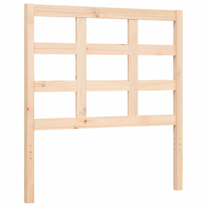 Bed Frame without Mattress 90x200 cm Solid Wood