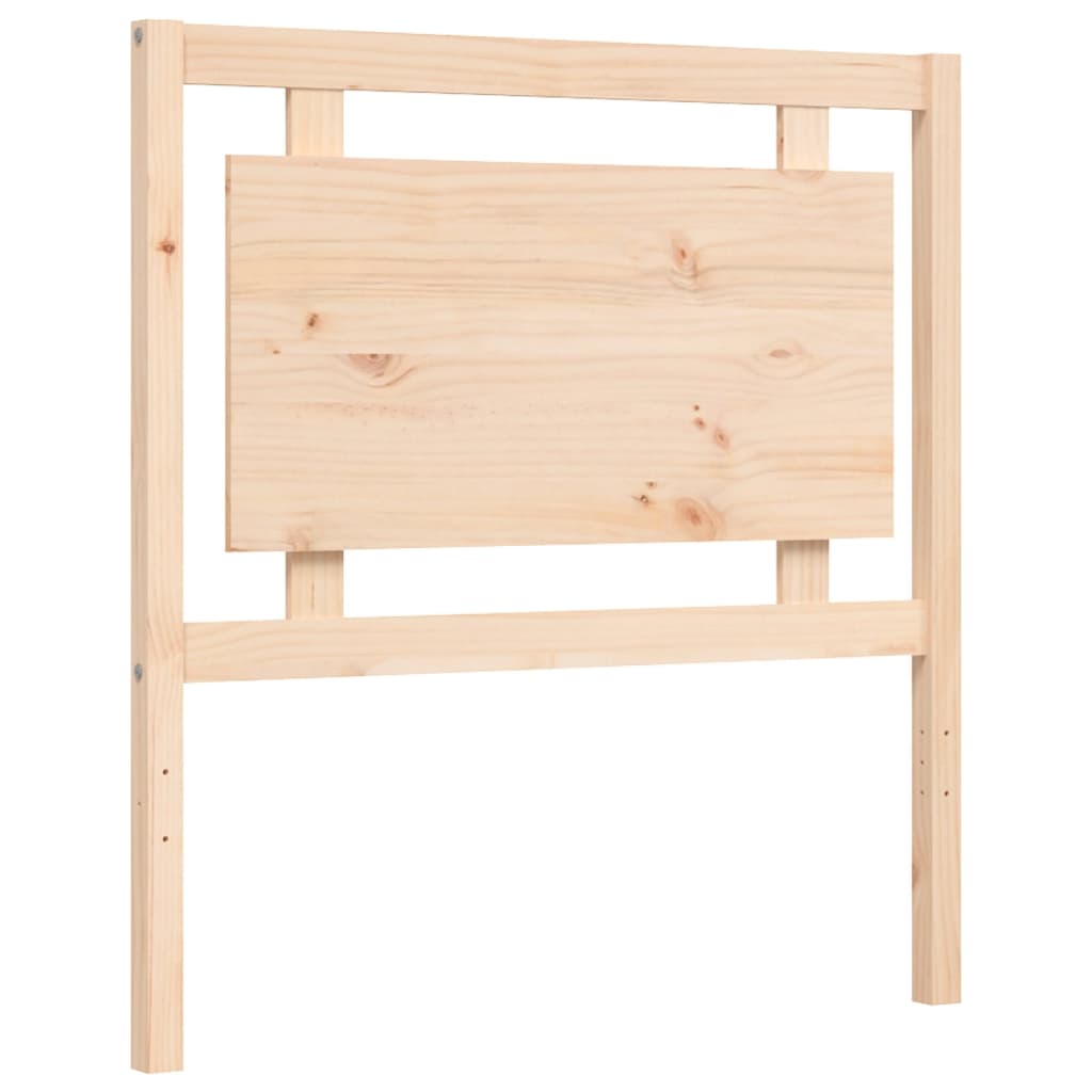 Bed Frame without Mattress 100x200 cm Solid Wood