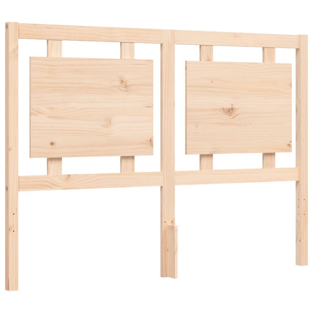 Bed Frame without Mattress 140x200 cm Solid Wood