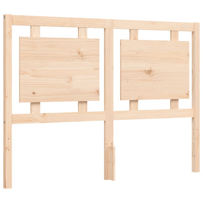 Bed Frame without Mattress 140x200 cm Solid Wood
