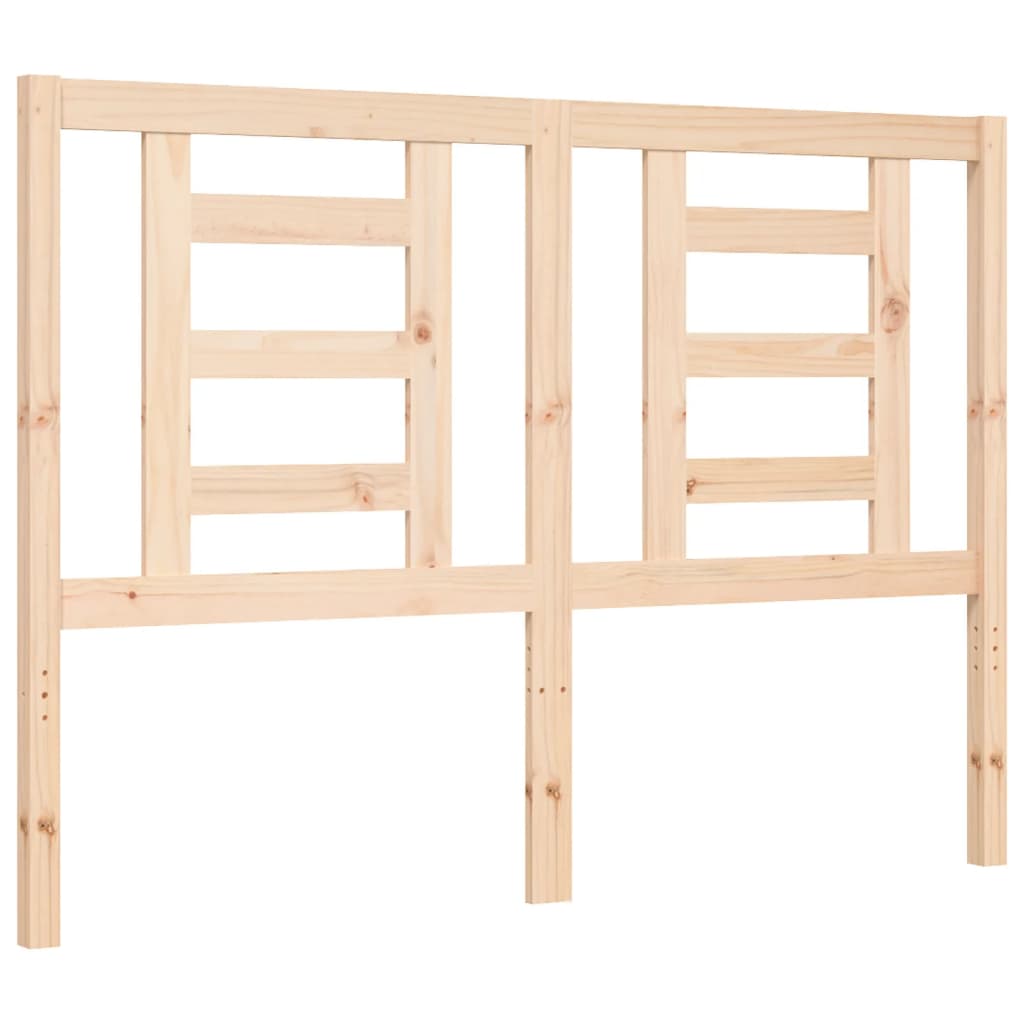 Bed Frame without Mattress 120x200 cm Solid Wood