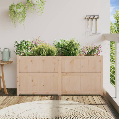 Garden Planter 150x50x70 cm Solid Wood Pine