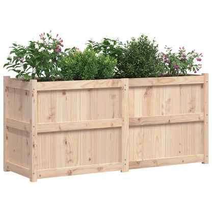 Garden Planter 150x50x70 cm Solid Wood Pine