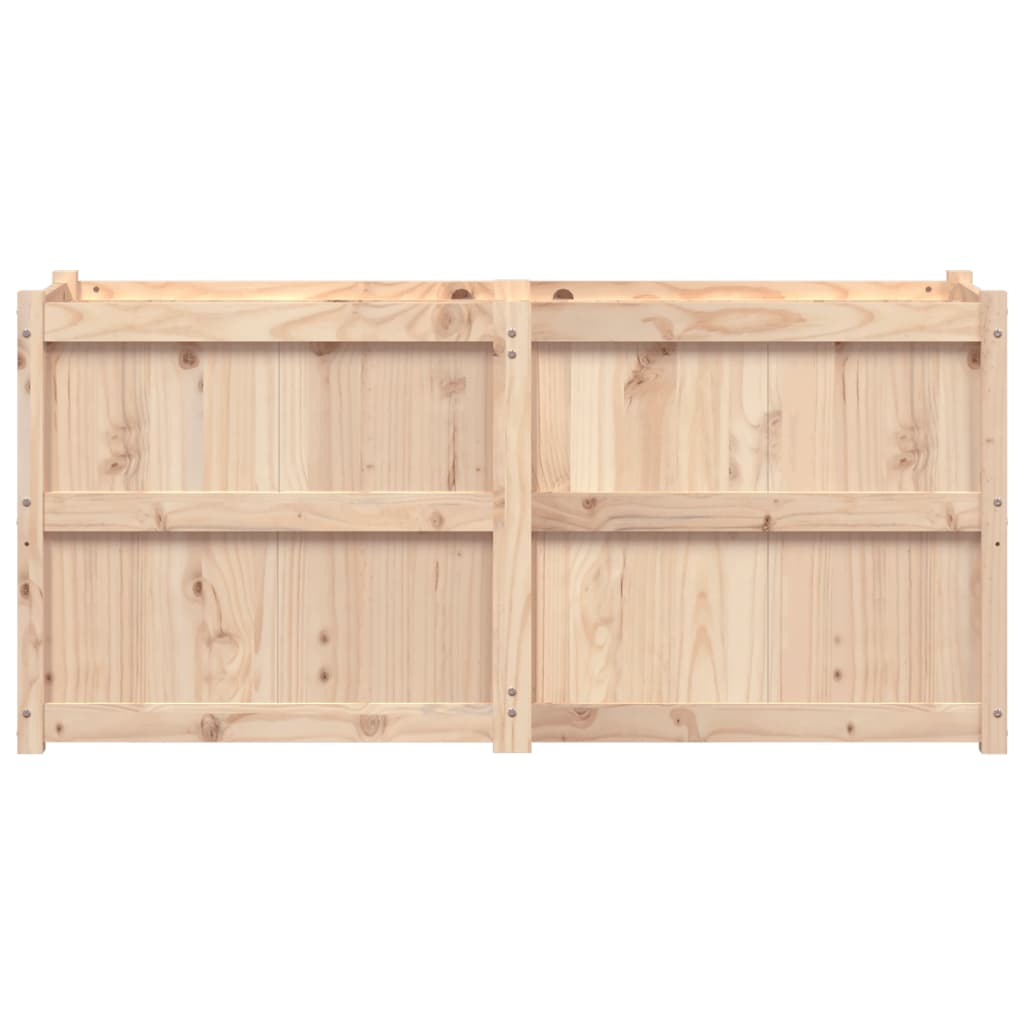 Garden Planter 150x50x70 cm Solid Wood Pine