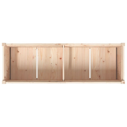 Garden Planter 150x50x70 cm Solid Wood Pine