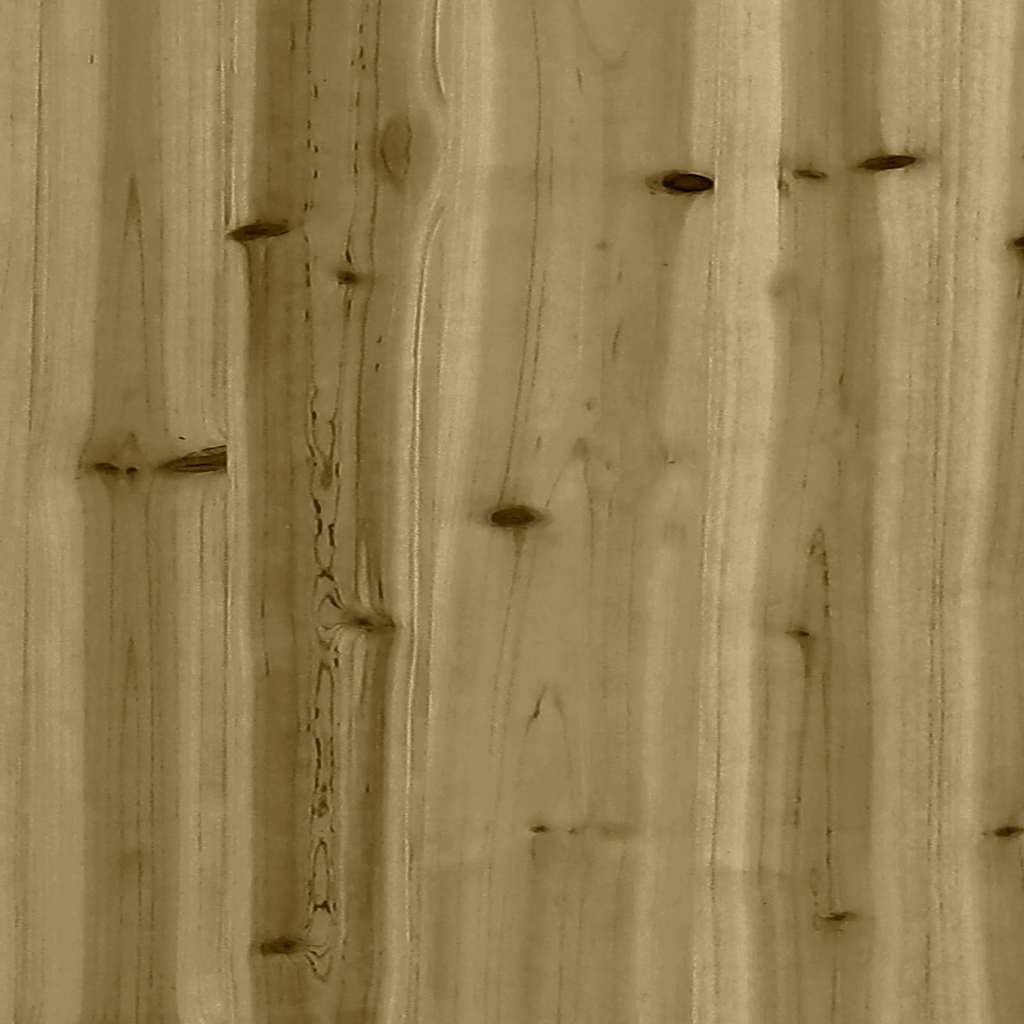 Garden Sofa Armless 70x70x67 cm Impregnated Wood Pine