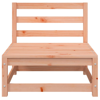 Garden Sofa with Footstool 2-Seater Solid Wood Douglas