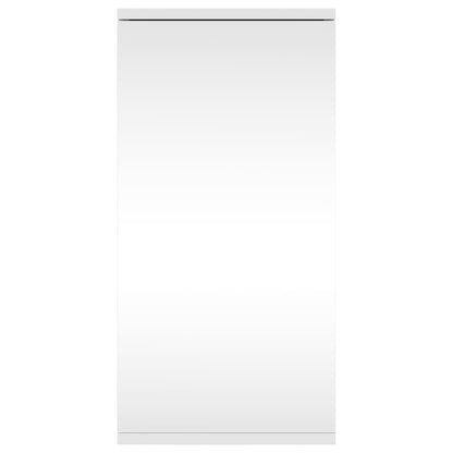 Corner Bathroom Mirror Cabinet White 30x24x60 cm